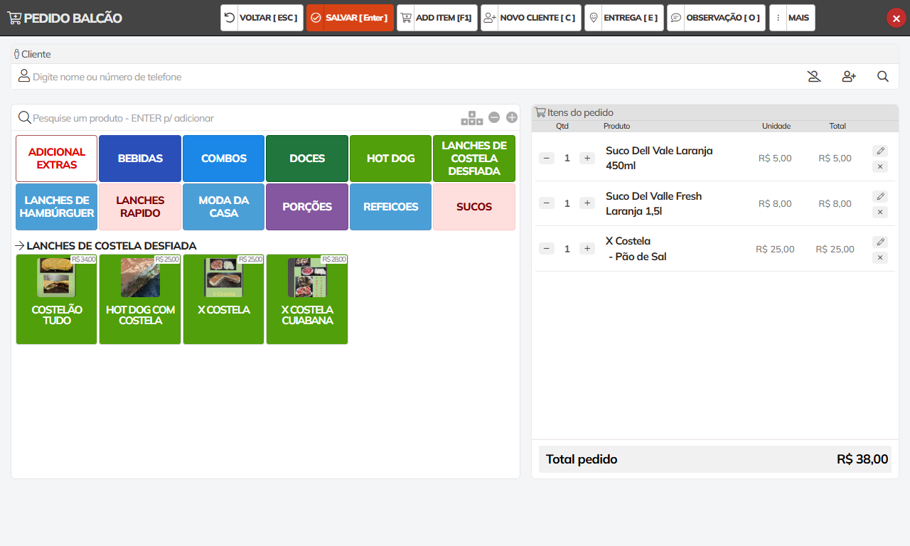 PDV Mesas Minimalista
